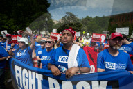 International Workers Day rally at the White House