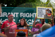 International Workers Day rally at the White House