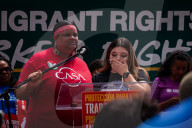 International Workers Day rally at the White House