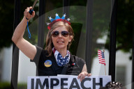 Anti-Trump protest at the White House
