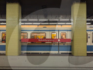 U-Bahn Train At Kolumbusplatz