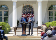 President Trump Holds National Day Of Prayer Event In Rose Garden At White House