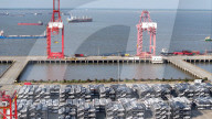 Vehicles Export To South America in Suzhou Port
