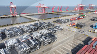 Vehicles Export To South America in Suzhou Port