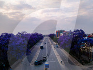 Drone View Of Ringroad Highway Kathmandu, Nepal.