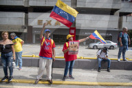 May Day Demonstration In Caracas, Venezuela