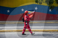 May Day Demonstration In Caracas, Venezuela