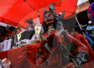 Annual Santa Muerte Day Celebration In Tepito