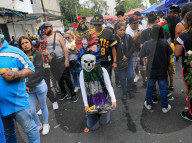 Annual Santa Muerte Day Celebration In Tepito