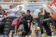 Annual Santa Muerte Day Celebration In Tepito