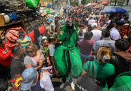 Annual Santa Muerte Day Celebration In Tepito