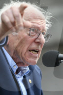 Sen. Bernie Sanders holds May Day Rally in Philadelphia, PA