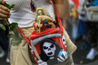 Annual Santa Muerte Day Celebration In Tepito