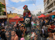 Annual Santa Muerte Day Celebration In Tepito