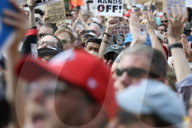 Sen. Bernie Sanders holds May Day Rally in Philadelphia, PA