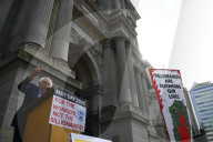 Sen. Bernie Sanders holds May Day Rally in Philadelphia, PA