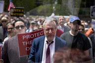 Lawyers Rally In Lower Manhattan To Demand Respect For The Rule Of Law