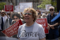 Lawyers Rally In Lower Manhattan To Demand Respect For The Rule Of Law