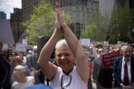 Lawyers Rally In Lower Manhattan To Demand Respect For The Rule Of Law