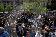 Lawyers Rally In Lower Manhattan To Demand Respect For The Rule Of Law