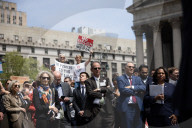 Lawyers Rally In Lower Manhattan To Demand Respect For The Rule Of Law
