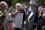 Lawyers Rally In Lower Manhattan To Demand Respect For The Rule Of Law
