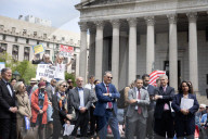 Lawyers Rally In Lower Manhattan To Demand Respect For The Rule Of Law