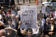Lawyers Rally In Lower Manhattan To Demand Respect For The Rule Of Law