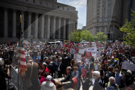 Lawyers Rally In Lower Manhattan To Demand Respect For The Rule Of Law