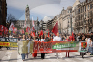 International Worker's Day In Porto, Portugal
