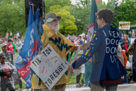 May Day National Protest In Cincinnati