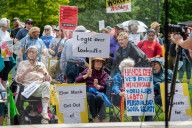 May Day National Protest In Cincinnati