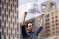 Lawyers Rally In Lower Manhattan To Demand Respect For The Rule Of Law