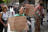 International Worker's Day In Porto, Portugal
