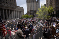 Lawyers Rally In Lower Manhattan To Demand Respect For The Rule Of Law