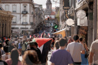 International Worker's Day In Porto, Portugal