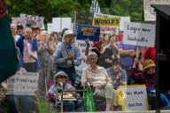 May Day National Protest In Cincinnati