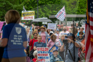 May Day National Protest In Cincinnati