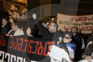 May Day Demonstration In Tbilisi