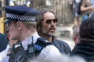 Russell Brand Westminster Magistrates in London, UK.
