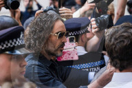 Russell Brand Westminster Magistrates in London, UK.