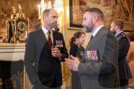 UK Royals at Windsor Castle reception in Windsor, UK.