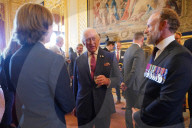 UK Royals at Windsor Castle reception in Windsor, UK.