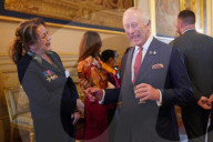 UK Royals at Windsor Castle reception in Windsor, UK.