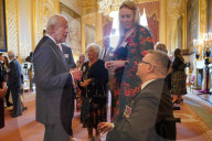 UK Royals at Windsor Castle reception in Windsor, UK.