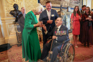 UK Royals at Windsor Castle reception in Windsor, UK.