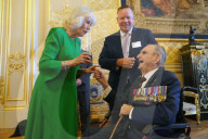 UK Royals at Windsor Castle reception in Windsor, UK.
