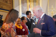 UK Royals at Windsor Castle reception in Windsor, UK.