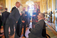 UK Royals at Windsor Castle reception in Windsor, UK.
