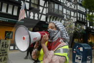Thousands Rally Against Trump on May Day in New Jersey